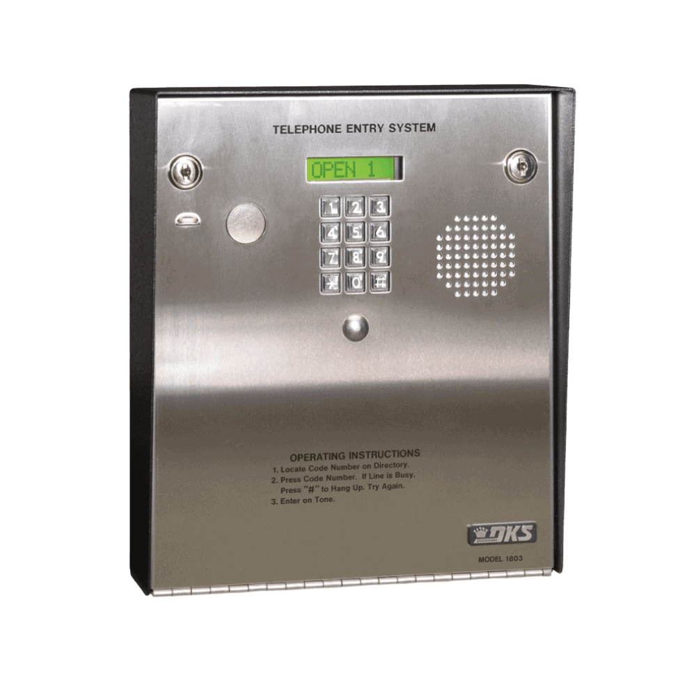 Doorking telephone entry system
