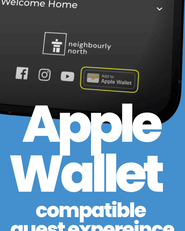 Apple Wallet compatible guest experience
