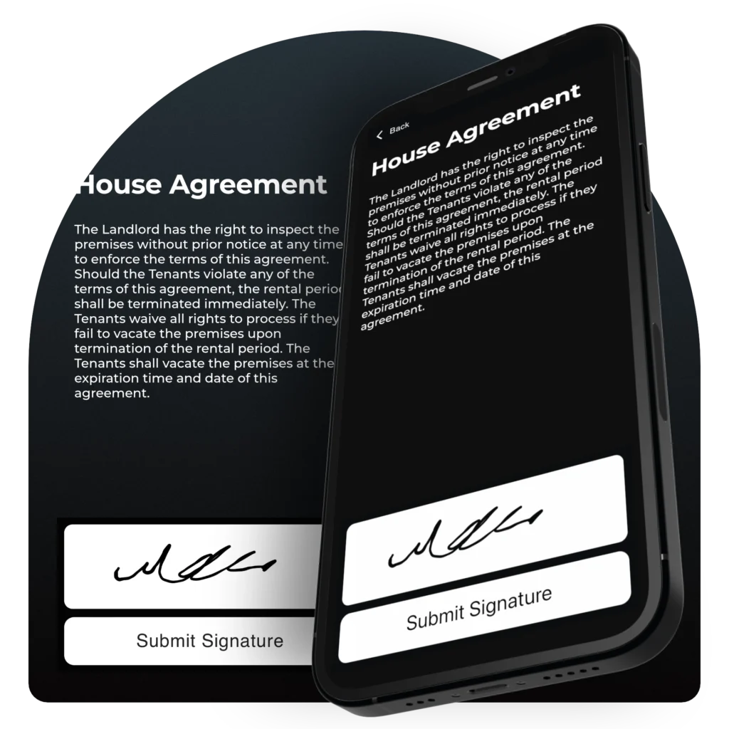 Simplify the process of signing a vacation rental agreement