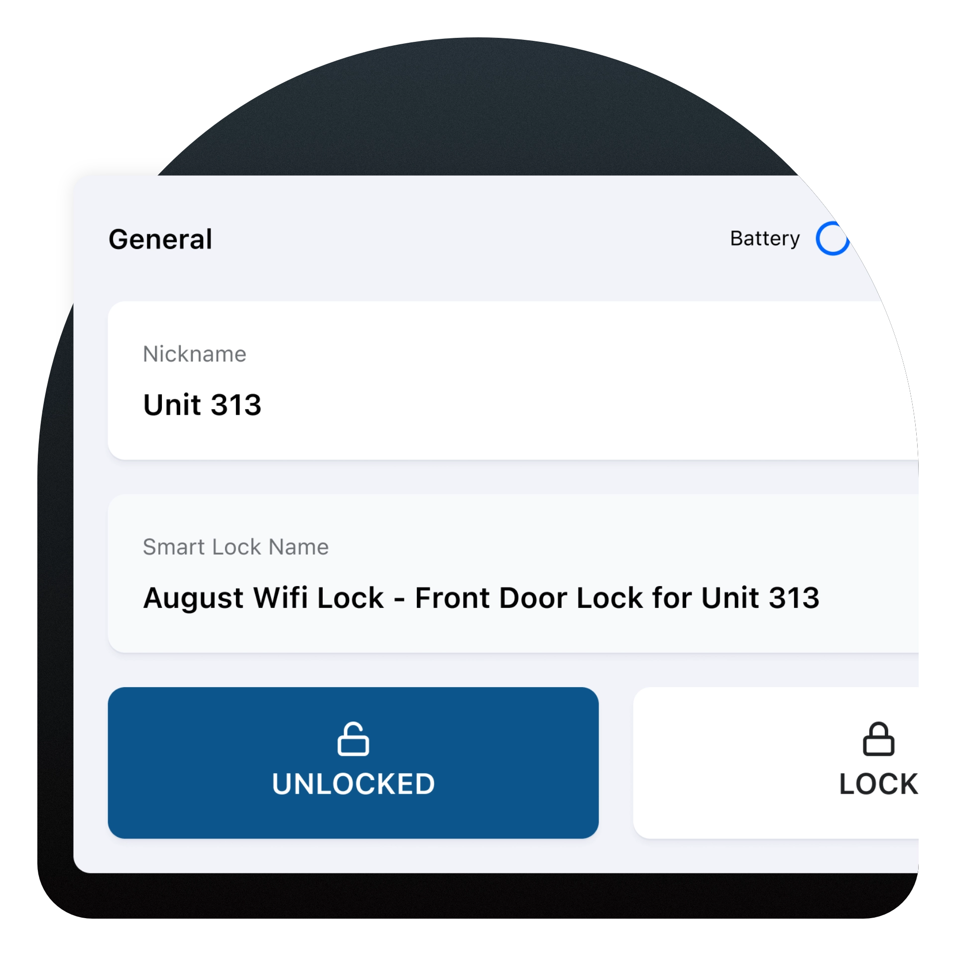 Remote lock and unlock functionality in Enso Connect